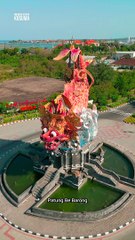 Patung Ikonik Pelabuhan Benoa Bali