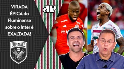 "FOI ESPETACULAR! O Fluminense TEVE CULHÃO! E o Enner Valencia AMARELOU!" VIRADA contra Inter CHOCA!