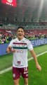 AUTOR DO GOL DA CLASSIFICAÇÃO, GÉRMAN CANO comemora IDA À FINAL DA LIBERTADORES COM O FLUMINENSE