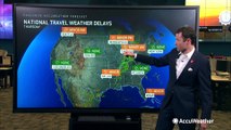 Storms to cause travel trouble in multiple parts of the US this Thursday