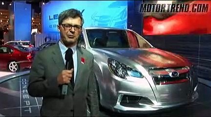 2009 Detroit: Subaru Legacy Concept Video