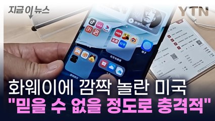 "추가 통제 필요"...화웨이 반도체 혁신에 대한 미국 입장 [지금이뉴스]  / YTN