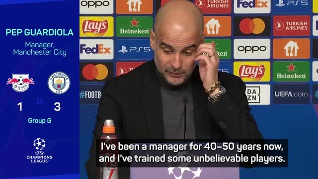 'He's one of the best I've ever seen' - Guardiola hails Rico Lewis' talents