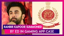 Ranbir Kapoor Summoned By Enforcement Directorate On October 6 In Mahadev Online Betting App Case