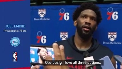 Reigning NBA MVP Joel Embiid commits to Team USA at the 2024 Olympics