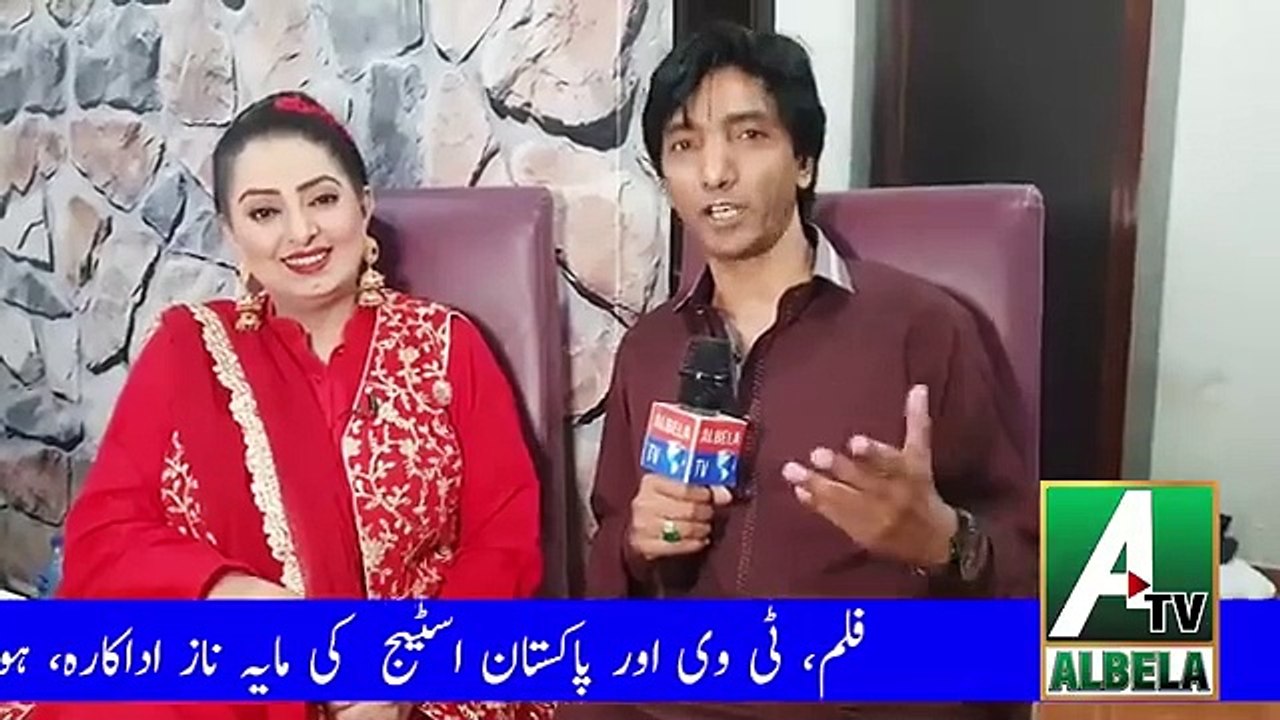 Rubi Anam Exclusive Interview with Saleem Albela - Albela TV - KhabarYar Best Comedy Actress