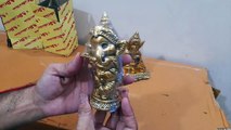Unboxing and Review of Metal Ganesha ji, Ganpati, Lord Ganesh Statue Idol - Lucky Feng Shui Wall Decor Showpiece Figurines