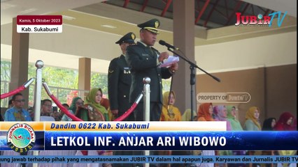 Kodim 0622 Sukabumi Gelar Puncak HUT Ke-78 Bersama Bupati & DPRD di Lapang Cangehgar