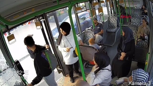 İnegöl'de Fenalaşan Yolcuyu Otobüs Şoförü Hastaneye Yetiştirdi