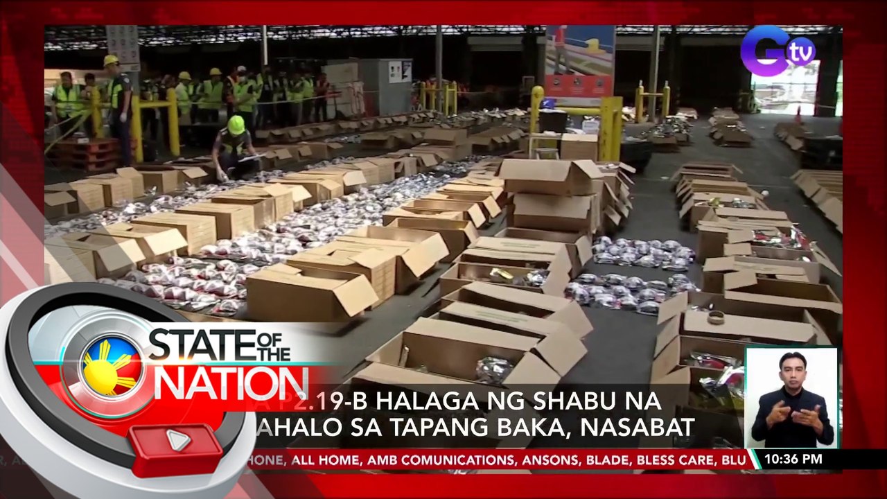Nasa P2.19-B halaga ng shabu na nakahalo sa tapang baka, nasabat | SONA