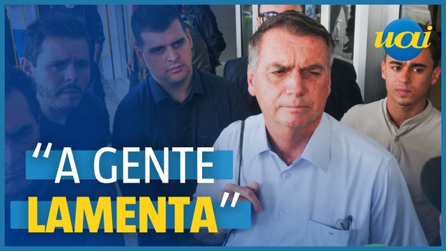 Bolsonaro lamenta morte de médicos e associa Lula ao crime organizado