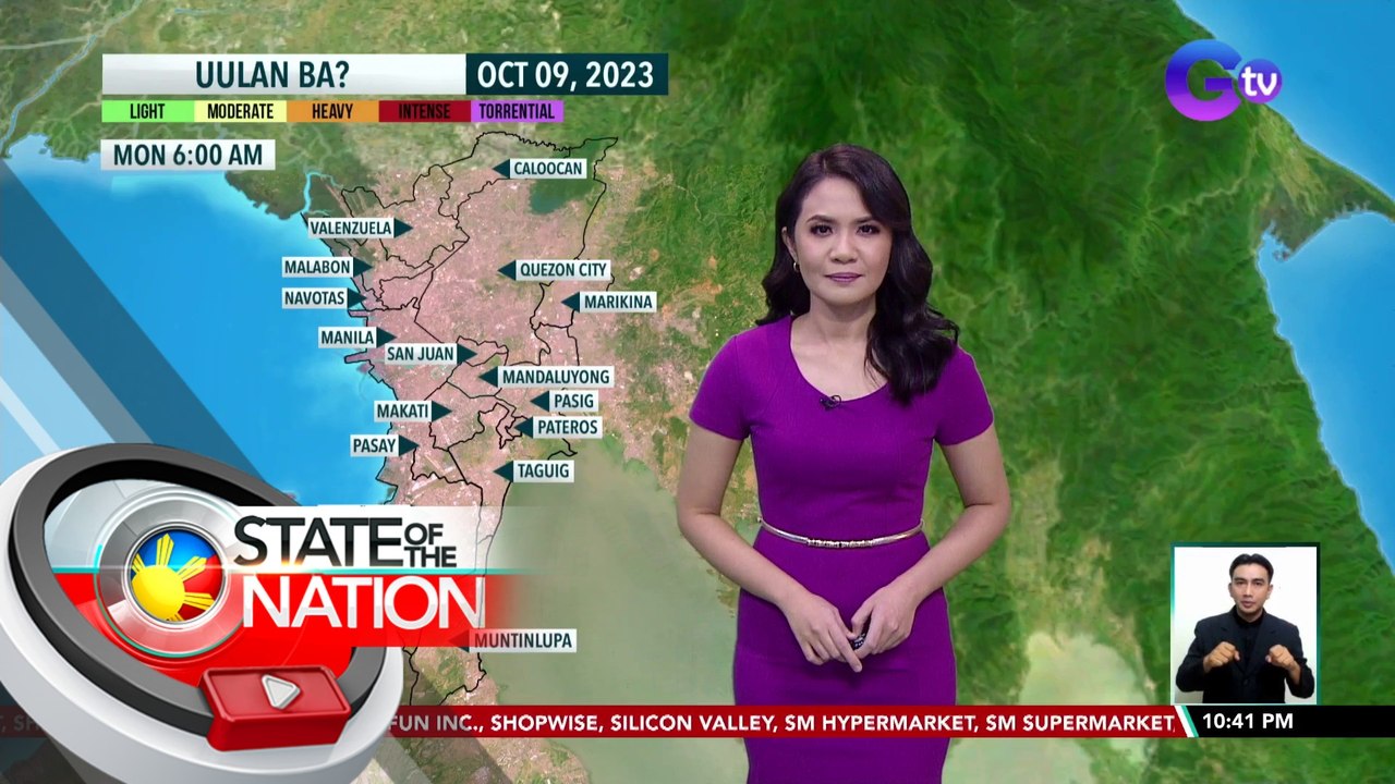 Weather update (October 6, 2023) | SONA