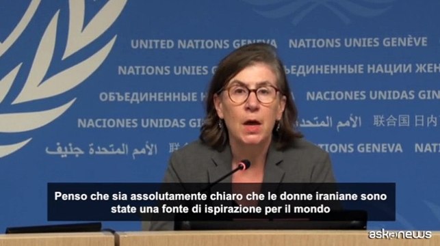 Onu: bene Nobel per la Pace, donne iraniane ispirano il mondo