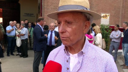 HOMENAJE TORERO DÁMASO GONZÁLEZ TRIBUNA ALBACETE 6-10-23