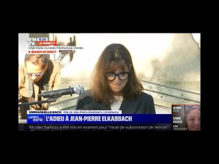 VIDEO: Obsèques de Jean-Pierre Elkabbach, sa fille fond en larmes en lui rendant hommage : "Il était