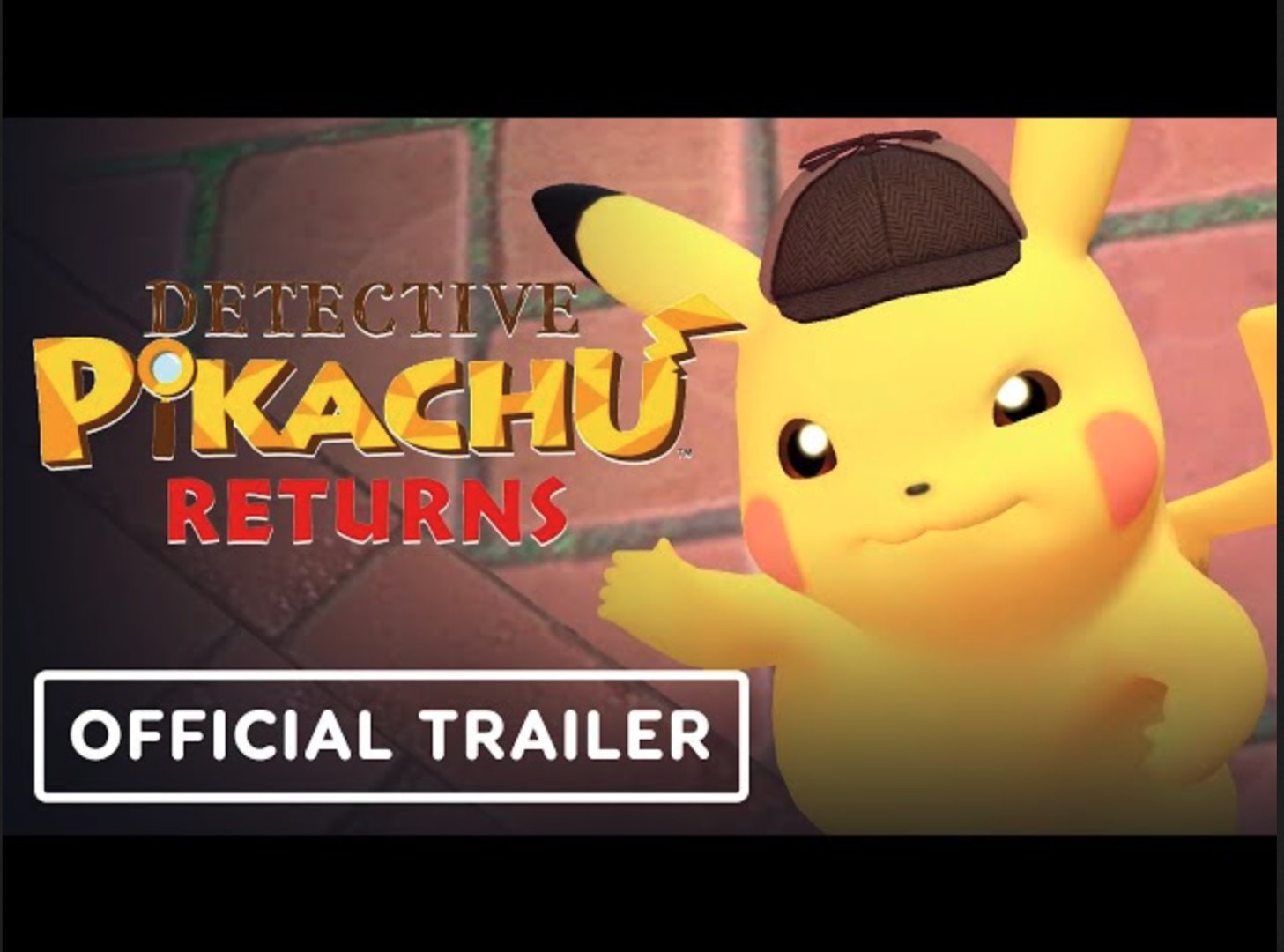 Detective Pikachu Returns Official Launch Trailer