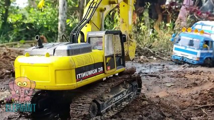 PINK ELEPHANT || Toy truck carrying rice sacks, part 4