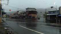 Tifón Koinu llega a Taiwán con vientos récord y lluvias torrenciales