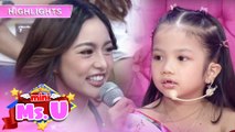 Mini Miss U Sofia is requesting to have a duet with Kim Chiu | It’s Showtime Mini Miss U