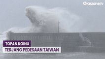Topan Koinu Terjang Taiwan, Puluhan Sekolah Ditutup