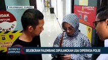 Selebgram Palembang Dipulangkan Usai Diperiksa Polisi