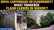 Sikkim Floods: Did Nepal earthquakes trigger flash floods in Sikkim? | Oneindia News