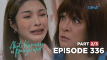 Abot Kamay Na Pangarap: Moira disowns Zoey as her daughter! (Full Episode 336 - Part 2/3)