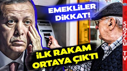 Ocak Ayında Emeklilere Zam Oranında Yeni Hesaplama! İlk Rakam Ortaya Çıktı