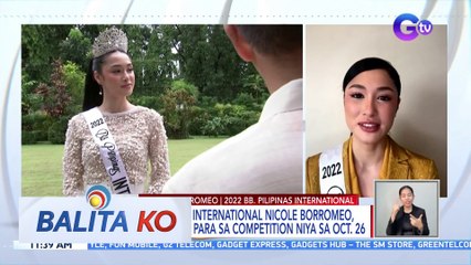 2022 Bb. Pilipinas International Nicole Borromeo, naghahanda na para sa competition niya sa October 26, 2023 | BK