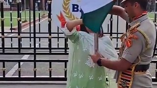 Kiara Advani Hoisted the Indian Flag at Amritsar Wagha Border
