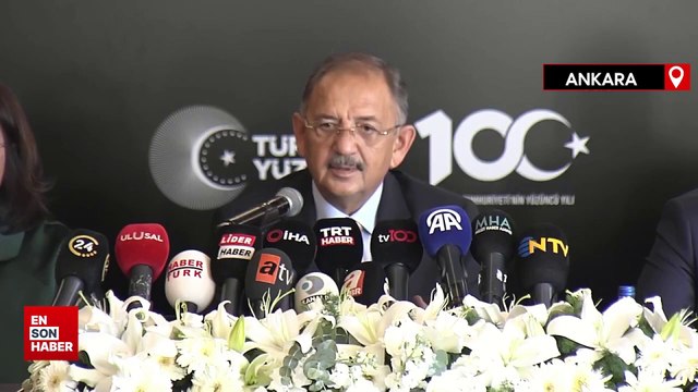 Mehmet Özhaseki kentsel dönüşümde uygulanması istenen 5 ana maddeyi açıkladı