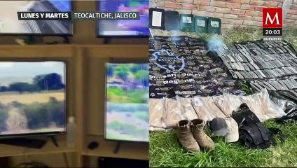 Secretaría de seguridad estatal encuentra arsenal peligroso en Michoacán