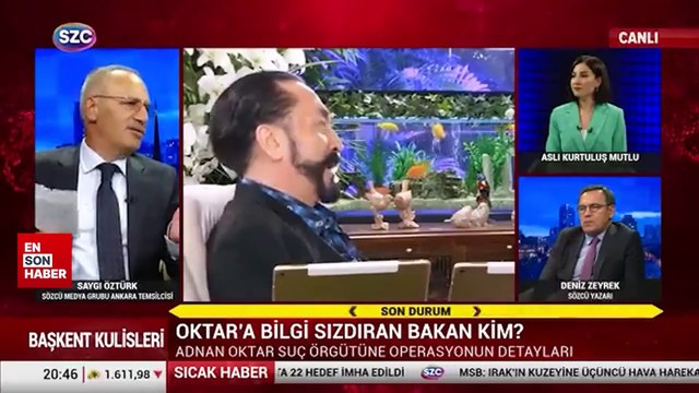 Adnan Oktar'a bilgi sızdıran eski bakanın kim olduğu ortaya çıktı