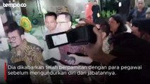 Syahrul Yasin Limpo Disebut Pamitan ke Pegawai Sebelum Mengundurkan Diri