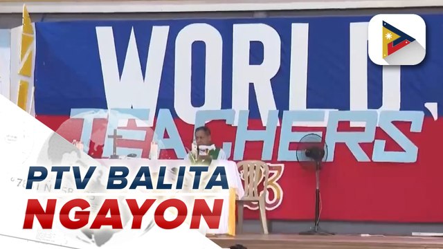 PBBM, kinilala ang sakripisyo ng mga guro ngayong World Teachers' Day