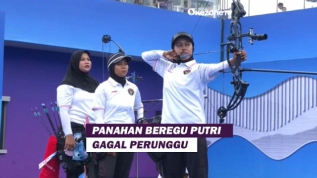 Highlight Asian Games 2023: Perunggu Sirna, Tim Panahan Beregu Putri Tanpa Medali