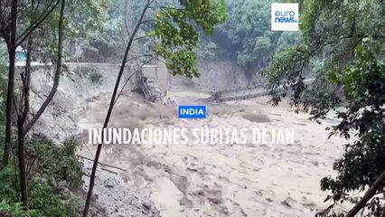 India | Al menos 14 muertos y más de cien desaparecidos por inundaciones súbitas