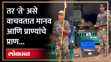 पेंच अभयारण्याच्या रॅपिड रेस्क्यू यूनिट, क्विक रिस्पॉन्स टीमला भेटा