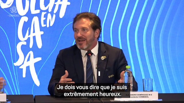 Dominguez : “Le football unit trois continents, le football unit six pays”