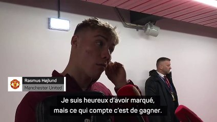 Højlund : ''Faire preuve de caractère''