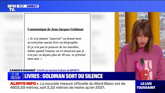 Jean-Jacques Goldman sort du silence pour dénoncer des biographies sorties sans son autorisation