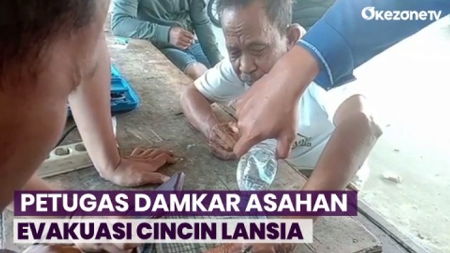 Lansia di Asahan Minta Pertolongan Damkar untuk Lepaskan Cincin di Jarinya yang Bengkak
