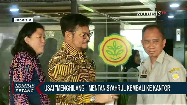 Respons Jokowi soal Isu Mentan Syahrul Yasin Limpo akan Mengundurkan Diri