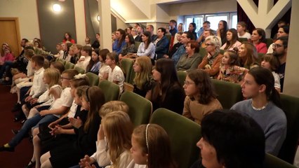 Pasowanie uczniów klas pierwszych w PSM w Ostrołęce