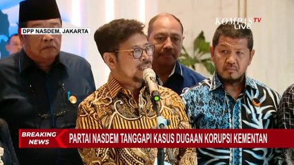 [FULL] Pernyataan Mentan Syahrul Yasin Limpo Datangi Polda Metro Jaya, Ini Alasannya