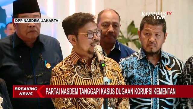 [FULL] Pernyataan Mentan Syahrul Yasin Limpo Datangi Polda Metro Jaya, Ini Alasannya