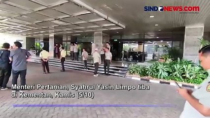 Download Video: Mentan SYL Tiba di Kantor Kementan Usai Pulang dari 'Hilang'