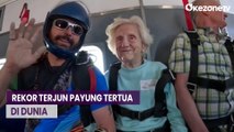 Nenek Usia 104 Tahun Pecahkan Rekor Terjun Payung Dunia di AS