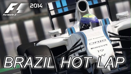 F1 2014 - PS3/X360/PC - Brazil Hot Lap (Gameplay Trailer)