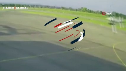 Brezilya’da uçağın hangara çarpma anı kamerada: 2 ölü